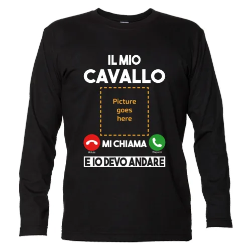T-shirt Unisex Manica Lunga