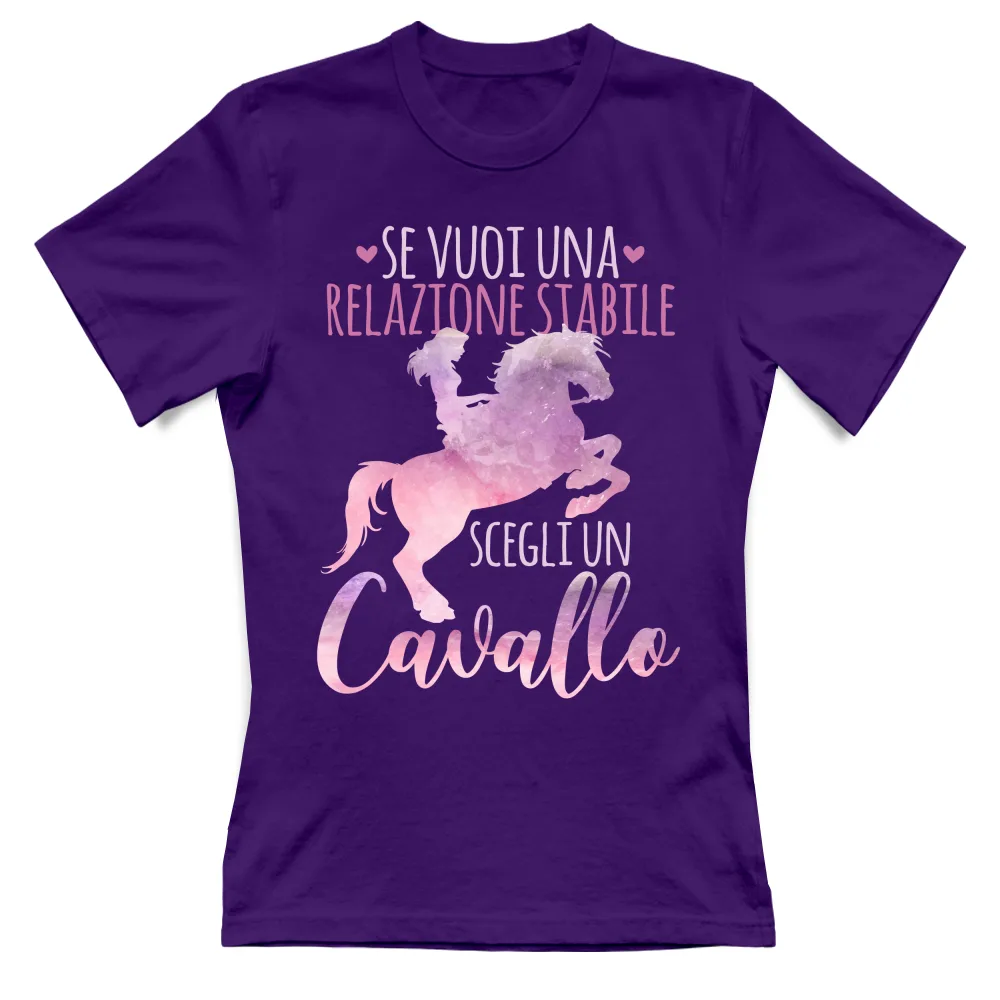 Se vuoi una relazione stabile scegli un Cavallo
