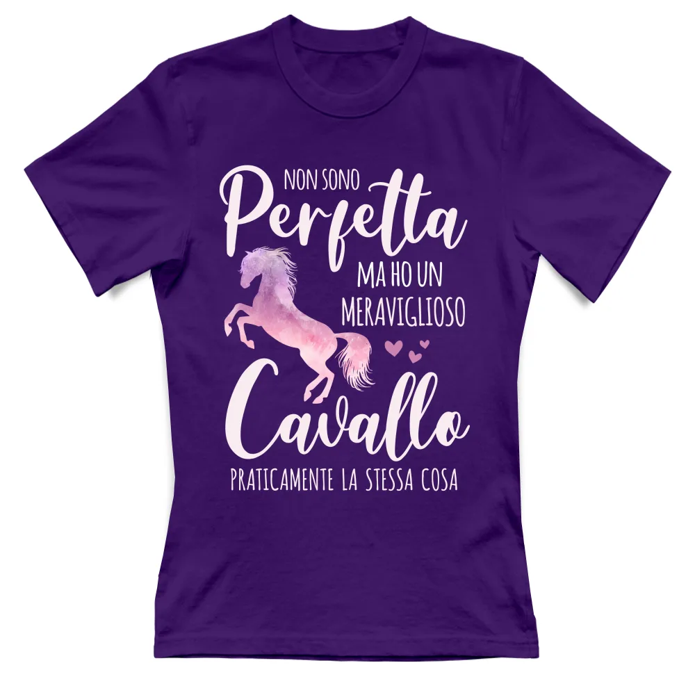 Non sono perfetta ma ho un meraviglioso cavallo