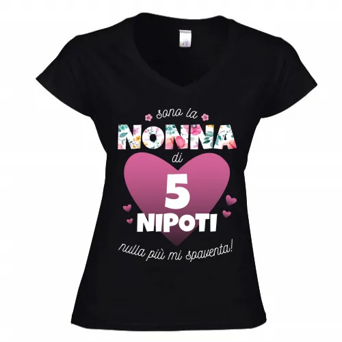 T-shirt Donna Scollo v