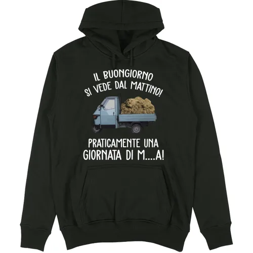 Felpa Unisex con Cappuccio 