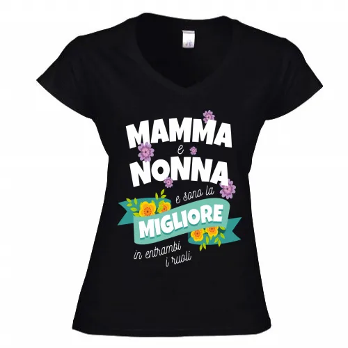 T-shirt Donna Scollo v