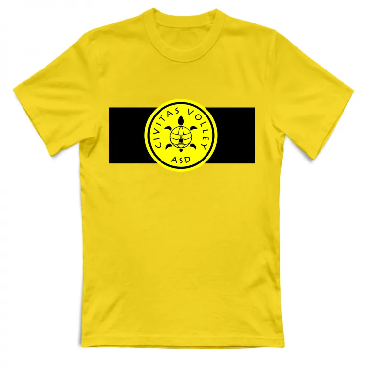 T-SHIRT CIVITAS VOLLEY CLASSIC TRAIN YELLOW