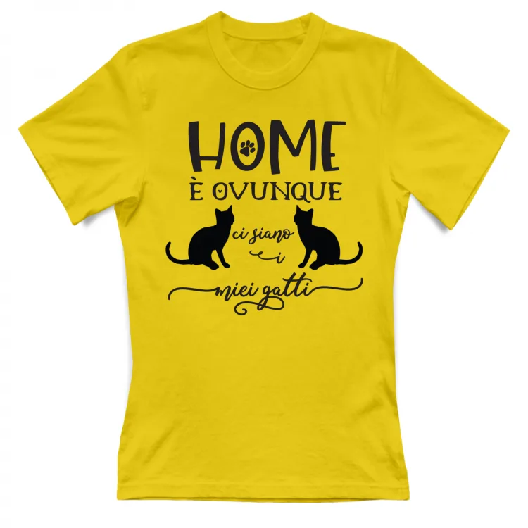HOME E' OVUNQUE CI SIANO I MIEI GATTI V1