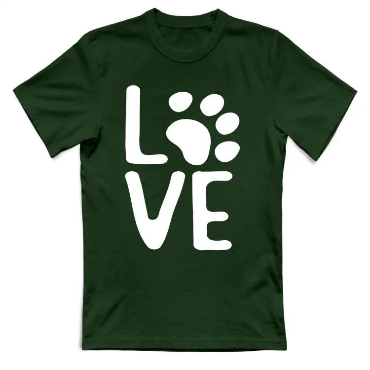 LOVE DOGS FOOTPRINT