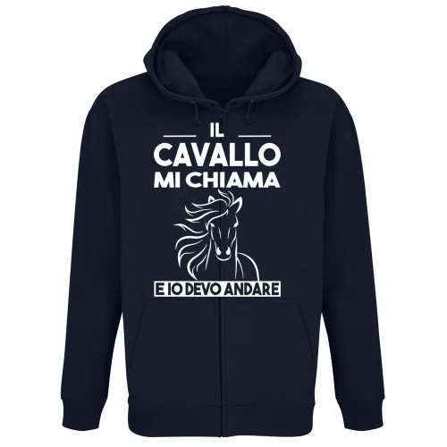 Felpa Premium Cappuccio Zip