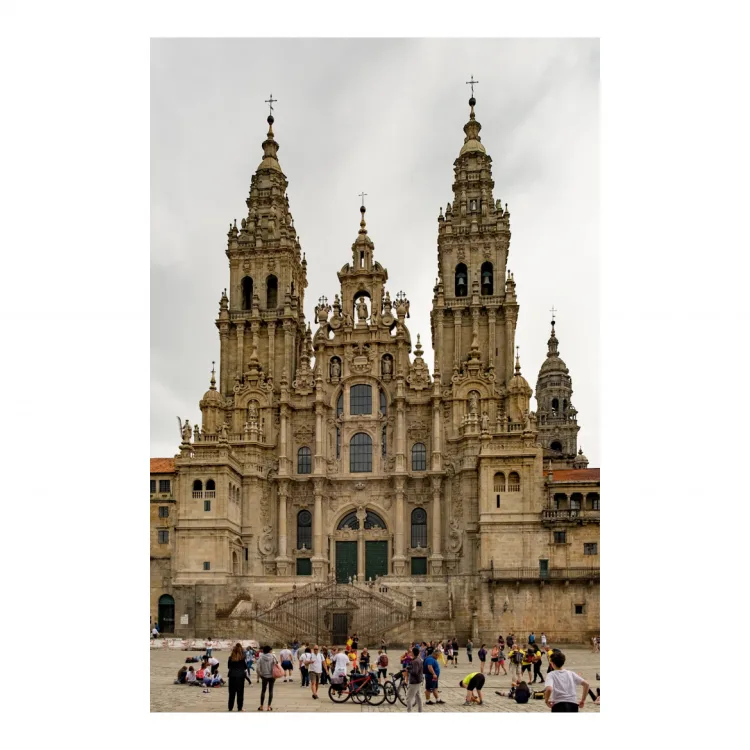 CANVAS 60X90 - ATTIMI DI VITA A SANTIAGO