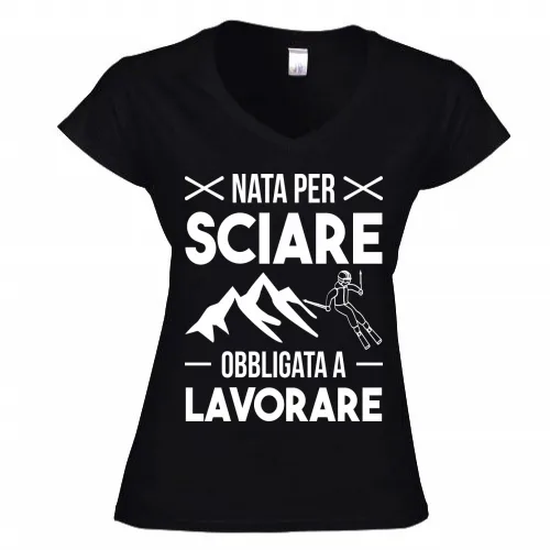 T-shirt Donna Scollo v