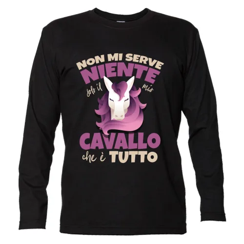 T-shirt Unisex Manica Lunga