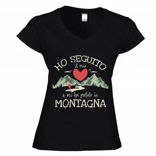 T-shirt Donna Scollo v