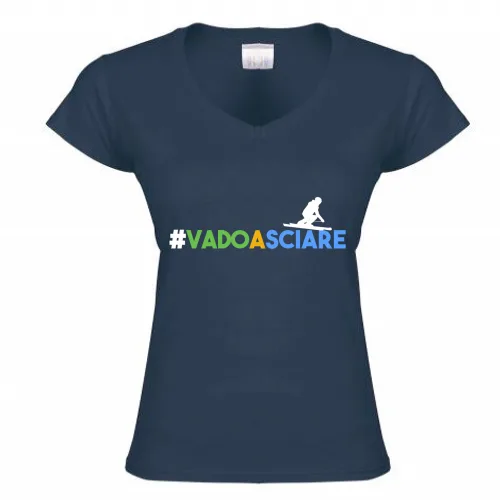 T-shirt Donna Scollo v