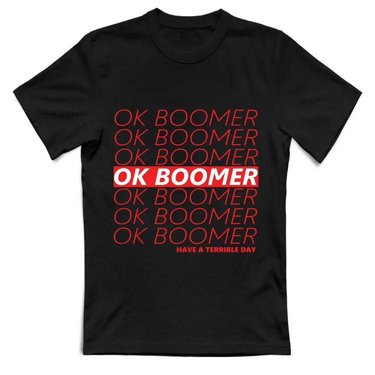 Ok Boomer Maglietta