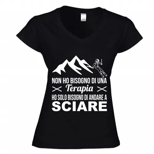 T-shirt Donna Scollo v