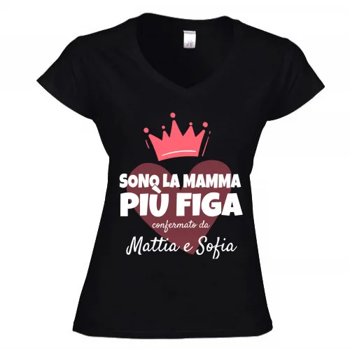 T-shirt Donna Scollo v