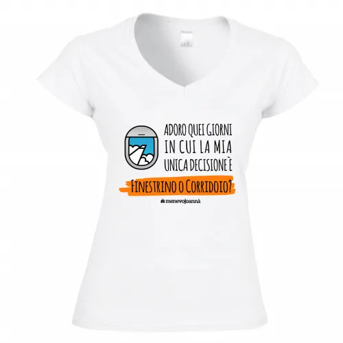 T-shirt Donna Scollo v