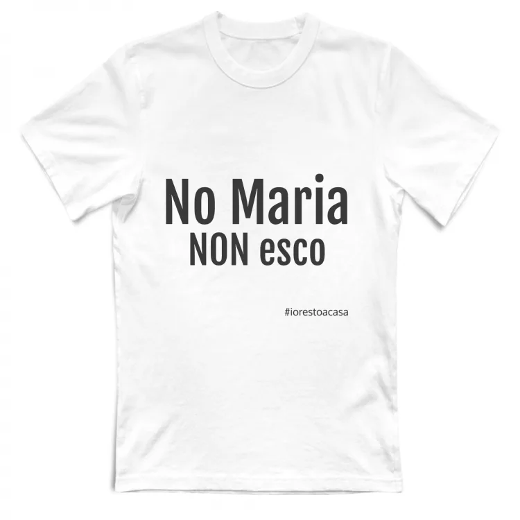 No Maria NON esco