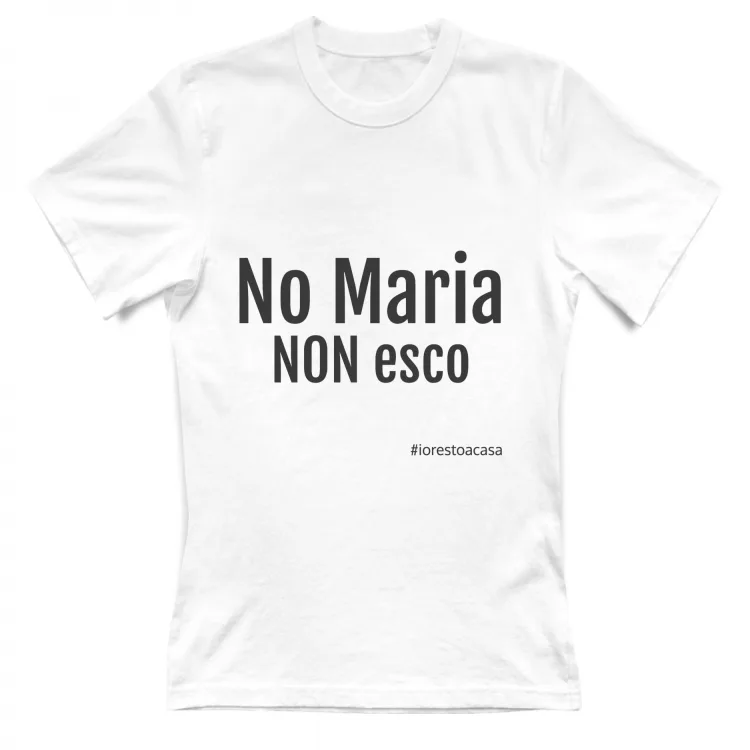 No Maria NON esco