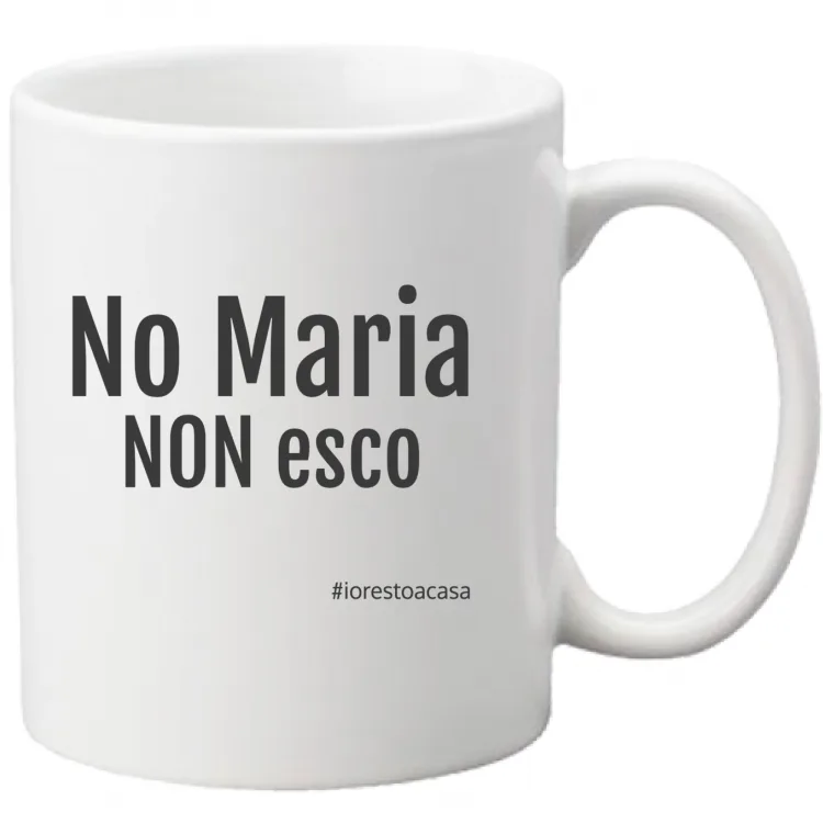 No Maria NON esco