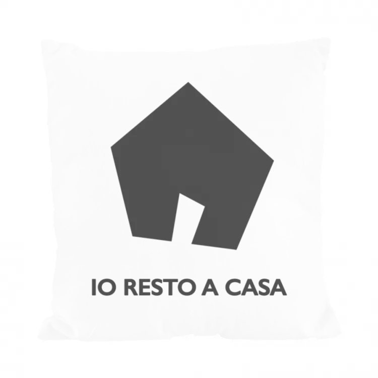 Cuscino io resto a casa