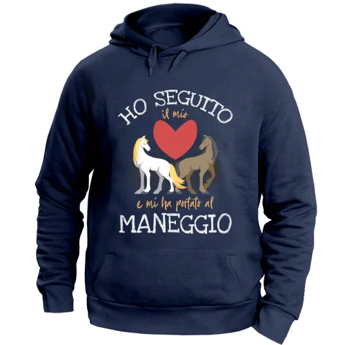 Felpa Unisex con Cappuccio Large
