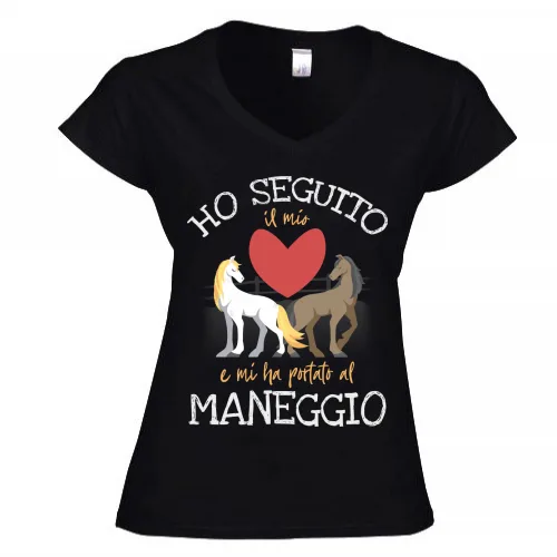 T-shirt Donna Scollo v