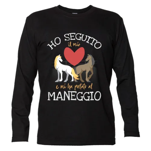 T-shirt Unisex Manica Lunga