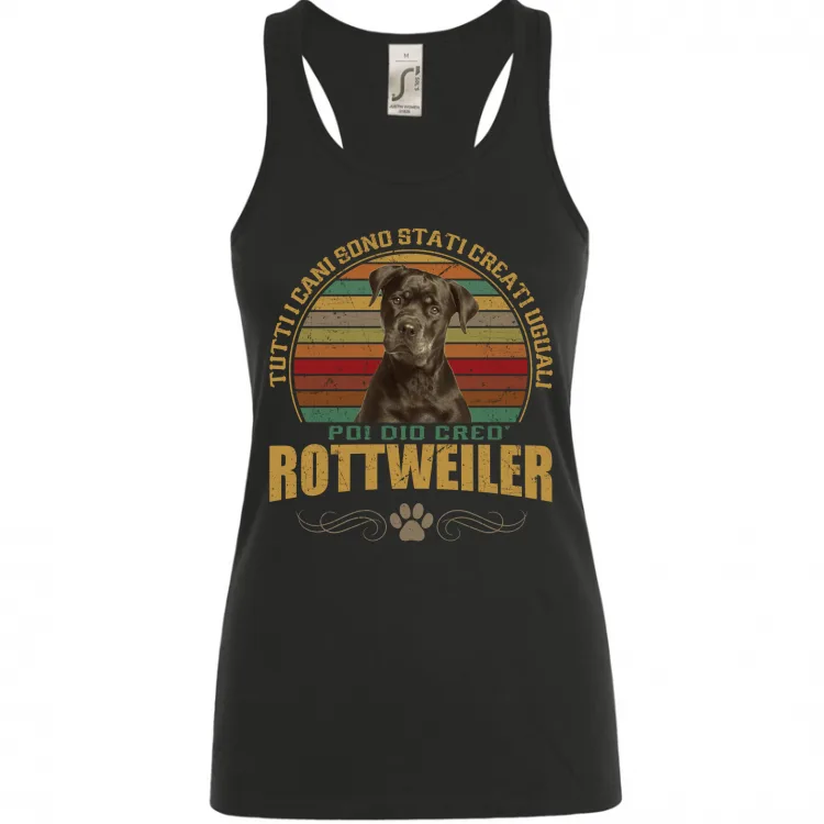 POI DIO CREO' IL ROTTWEILER 