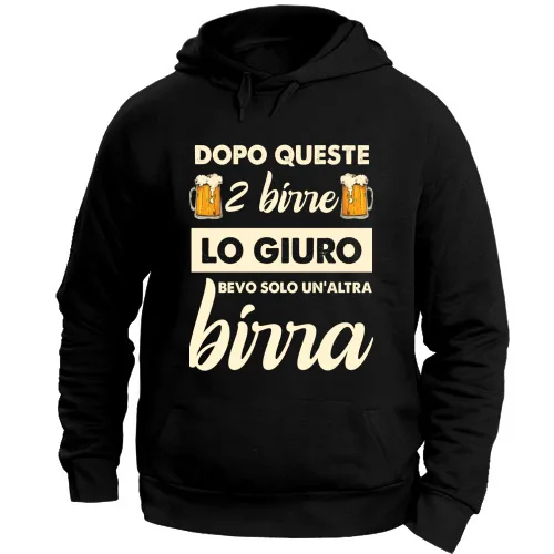 Felpa Unisex con Cappuccio Large