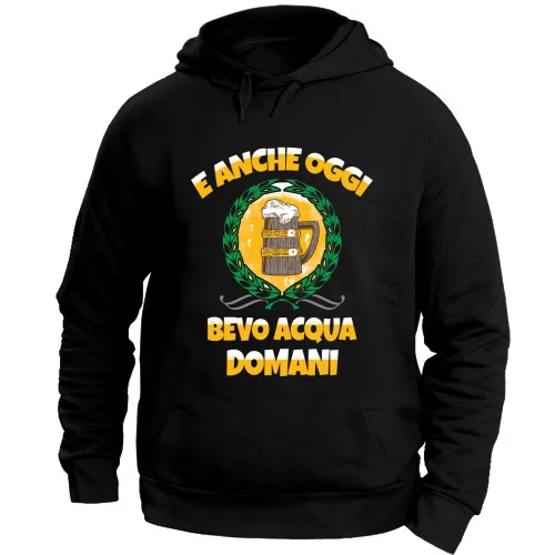 Felpa Unisex con Cappuccio Large