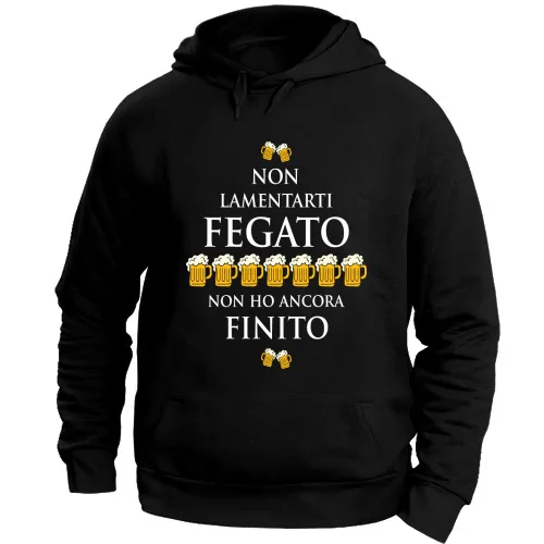 Felpa Unisex con Cappuccio Large