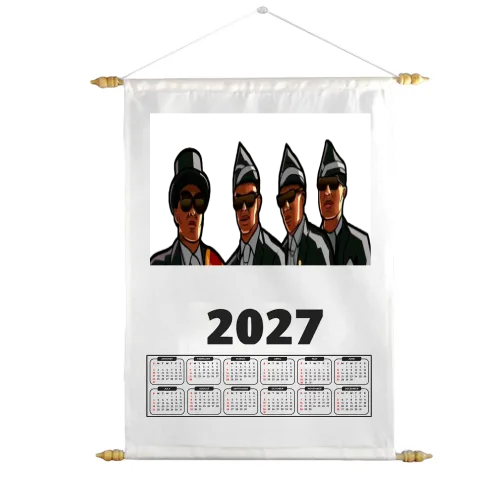 Calendario Tessuto
