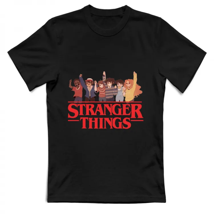maglia stranger things cartoon