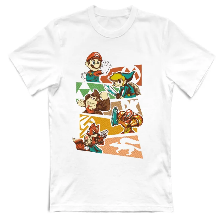 maglia icone nintendo