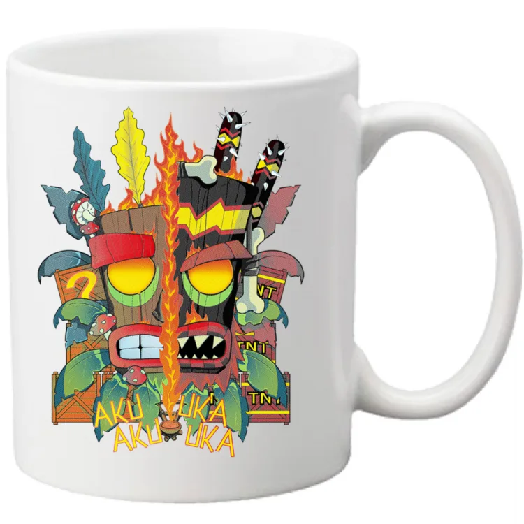tazza aku aku/uka uka