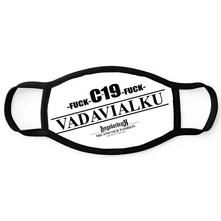 Mask FUCK-C19 By Longobardeath Old Fashion