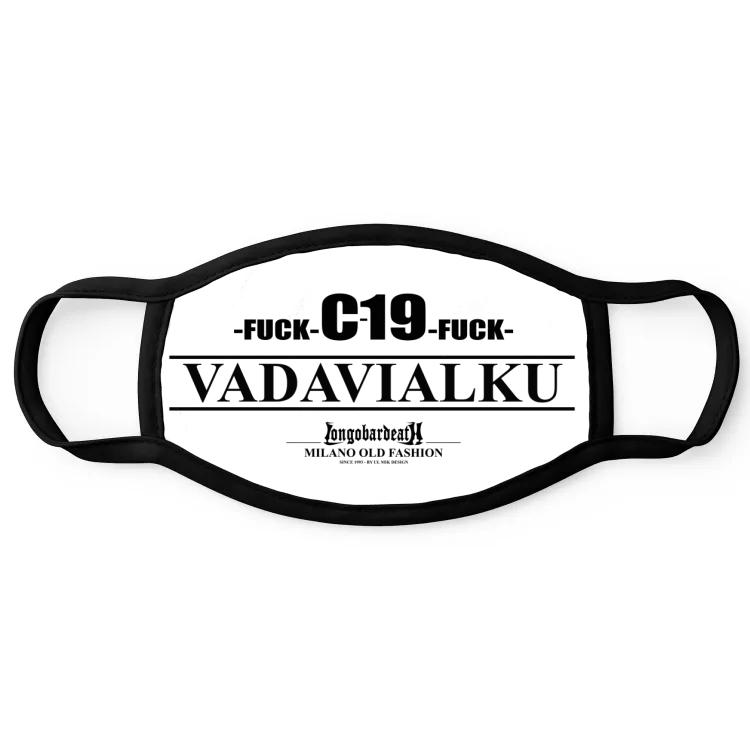 Mask FUCK-C19o By Longobardeath Old Fashion