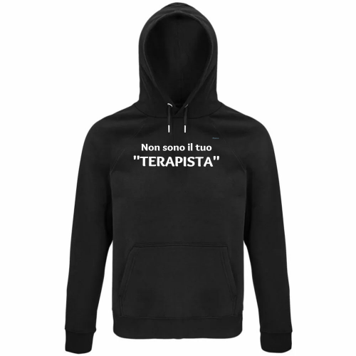 Felpa Organica Unisex Cappuccio