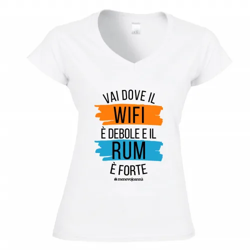 T-shirt Donna Scollo v