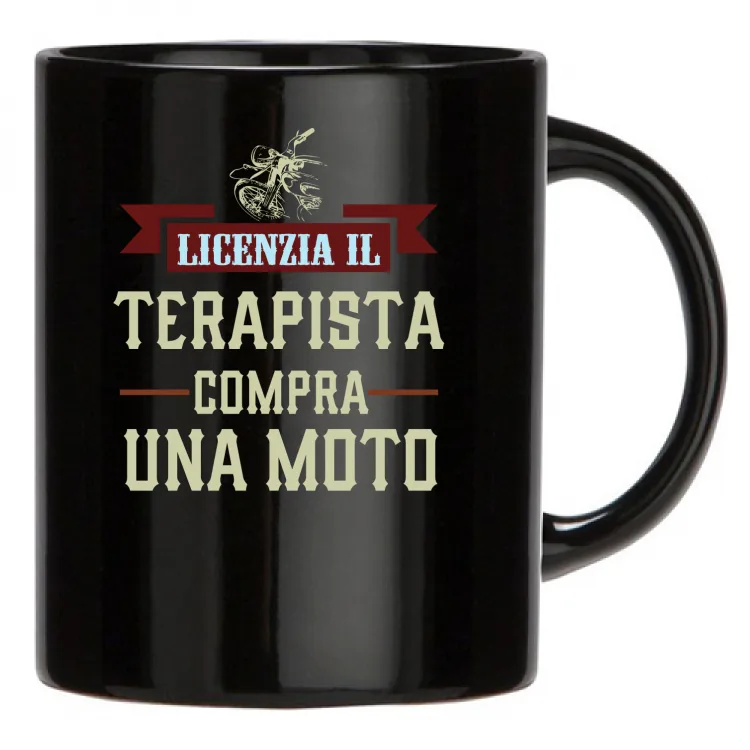 LICENZIA IL TERAPISTA COMPRA UNA MOTO