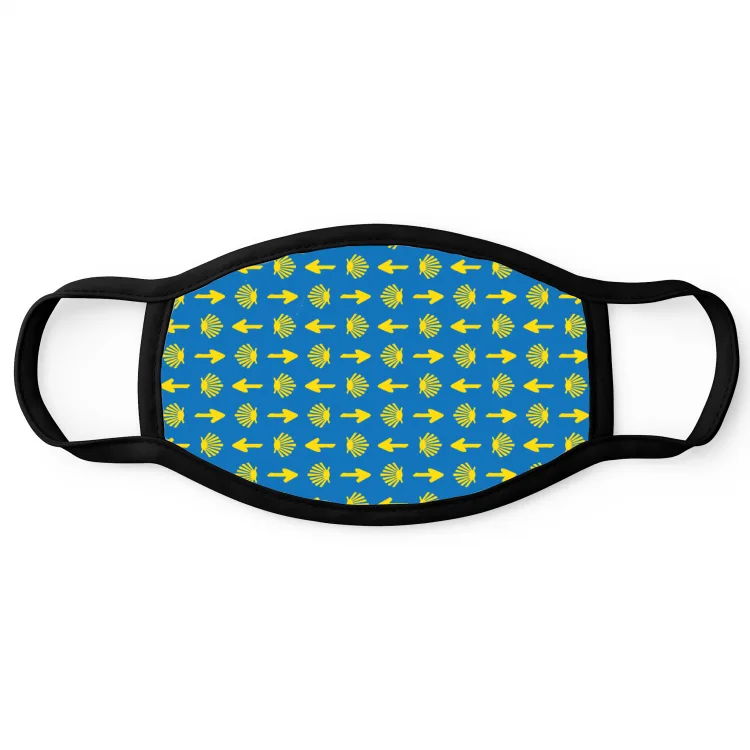 SIMBOLI CAMMINO DI SANTIAGO - Mascherina Face Mask