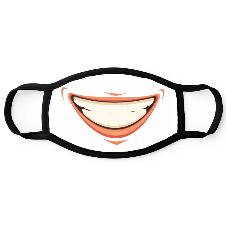 face mask smile