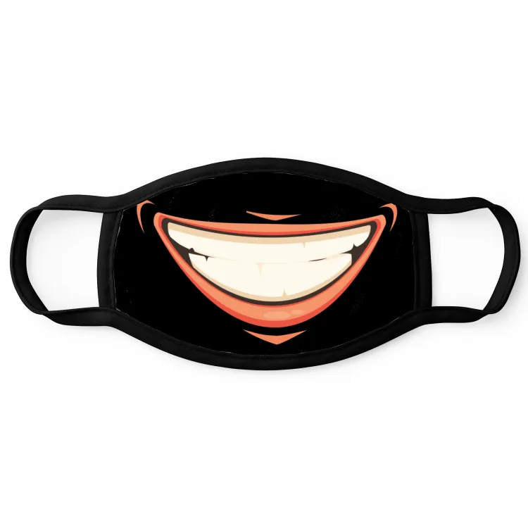 Mask sorriso black