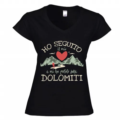T-shirt Donna Scollo v