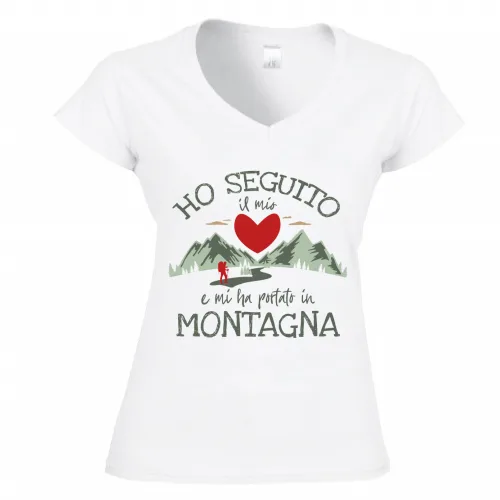 T-shirt Donna Scollo v