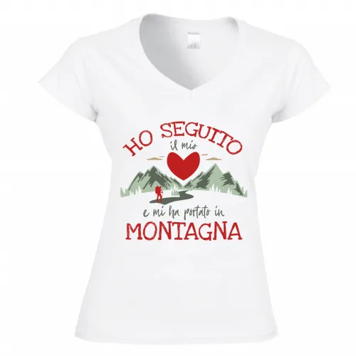 T-shirt Donna Scollo v