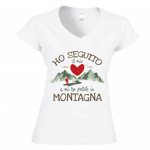 T-shirt Donna Scollo v