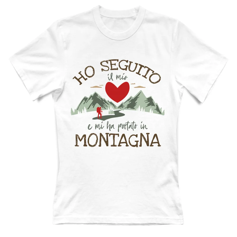 Il mio Cuore in Montagna Marrone
