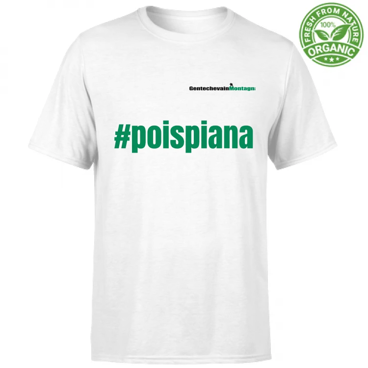 T-shirt in cotone organico ecologico #poispiana