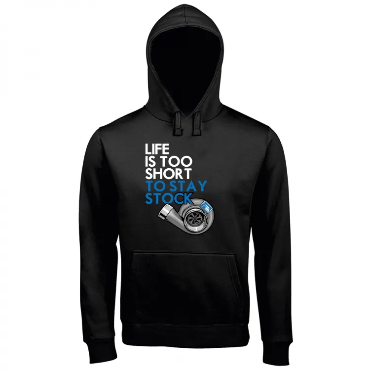 life is too short to stay stock