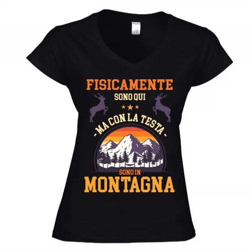 T-shirt Donna Scollo v
